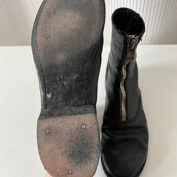 Guidi 210 Women's Horse Leather Zip Front Boots - Picture 2 of 7